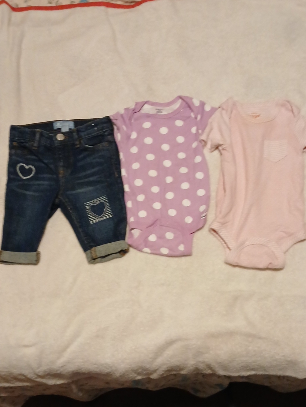 Baby Girl Lot 3 Different Brands Size 12 Months